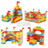 Blocs de construction géants en plastique pour enfants, jouets de construction, pour enfants d'âge préscolaire