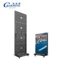 Pantalla LED Plegable para Póster P2.22 con Protección GOB, Sistema de Audio, Brillo de 700CD para Comercios y Exposiciones
