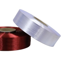 Fil de polyester Poy 120d/36f, couleur personnalisée, qualité AA+A, anti-boulochage, écologique, anti-bactérien, texturant, prix usine bas