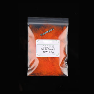 Plumes de canard <span class=keywords><strong>CDC</strong></span> pour la pêche à la mouche, plumes de cul de canard hydrofuges, glandes vertes de canard, plumes de cul, matériel de montage de mouches sèches - Product Image 2