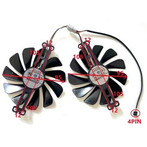 NUEVO Ventilador de Tarjeta Gráfica de 95MM FY09010M12LPA para <span class=keywords><strong>XFX</strong></span> <span class=keywords><strong>Radeon</strong></span> <span class=keywords><strong>RX</strong></span> <span class=keywords><strong>6600</strong></span> <span class=keywords><strong>RX</strong></span> 6600XT 8GB Speedster SWFT 210 Core, Ventilador de Refrigeración para Tarjeta Gráfica - Product Image 2