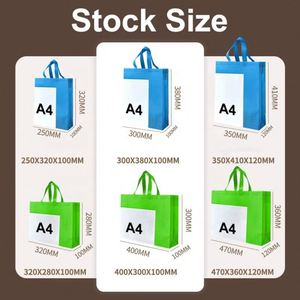Spot Wholesale Laminated Environmentally Friendly Printed Logo12 Color Non Woven Tote Shopping Bag - Product Image 6