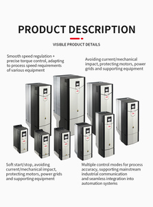 ระบบขับเคลื่อนกำลังสูงแบบรีเจนเนอเรทีฟ ACS880-17 ของแท้ ติดตั้งในตู้ควบคุมแบบไร้เซนเซอร์ 1000W สำหรับงานหนัก - Product Image 5