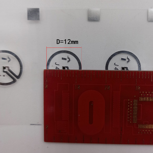 UHF RFID ISO18000-6C Thụ Động Ướt Inlay Tag J41 Impinj M4 Chip Tráng Giấy Với Sticker Kích Thước Nhỏ 15 Mét RFID Nhãn - Product Image 4