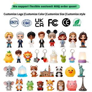 Figurine d'action personnalisée en PVC, jouet artistique imprimé en 3D, modèle de figurine d'anime ODM, figurine Roi Singe pour collection de boîtes mystères - Product Image 3