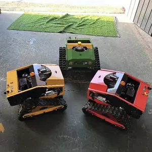 Robot tondeuse autoportée électrique GPS à batterie, <span class=keywords><strong>mini</strong></span>-tondeuse robotisée à braquage zéro, prix usine - Product Image 1