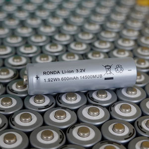 全新ce认证Coppertop AA可充电14500-600毫安电池，功率提升成分持久功率 - Product Image 1