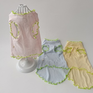 Sphynx Cat Solid Kemeja AC Katun Kucing Berbulu Musim Panas T-shirt Pakaian Pemasok Grosir - Product Image 3