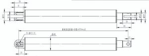 Oem Oem Ta-01-45 Bibo Ta-01-45 <b>Pen</b> Type 600mm 24v 500n to 3000n Push Rod Linear Actuator Linear Actuator Ta-01-45 Bibo Ta-01-45 - Product Image 4