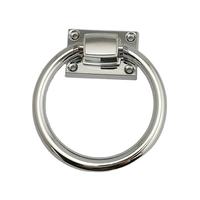 Accessoires de quincaillerie pour meubles HUAWEI, poignées de meubles en alliage de zinc, style classique, or et chrome antique, grandes poignées en forme d'anneau