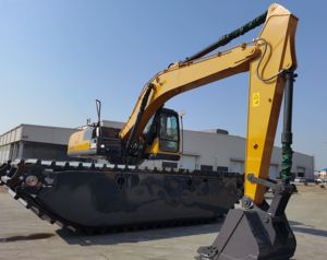 Excavatrice amphibie XE215S 32440 kg à faible consommation d'énergie, longue durée de vie, machine de construction pour travaux aquatiques et terrestres - Product Image 5