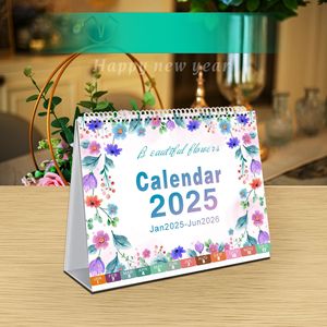 2026-2027 Calendrier de bureau américain anglais/allemand/français Calendrier imprimé offset en papier simple créatif - Product Image 5