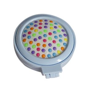 Portable DIY Cute Girl Airbag Comb with Makeup <b>Mirror</b> Small Folding Cushion Head Massage Tool <b>Plastic</b> Handle - Product Image 6