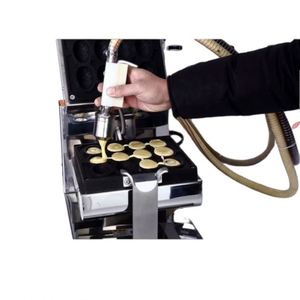 Automatic Hamburger Cake Doughnut Making Machine Walnut <b>Waffle</b> <b>Maker</b> Filling Grouting Forming Equipment for Snack Shops - Product Image 4