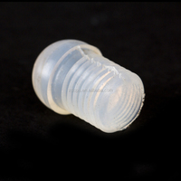 Bouchons d'étanchéité filetés en silicone et plastique de 4 mm, anti-poussière, personnalisés, vente en gros