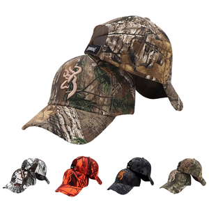 High Quality 100% Cotton Baseball Cap Men's Women's Outdoor Sports Jungle Hunting Adult Fashion Sun Hat Embroidery Camouflage