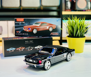 Altavoz Inalámbrico con Forma de Coche Clásico, Reproductor de Música Portátil, Mini Altavoces Bluetooth para Fiestas con TF, USB, FM, AUX, RGB - Product Image 5