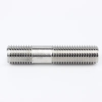 DIN 939 A2-70 304 Stainless Steel Double End Studs Bm 1.25d Metric Threaded Stud Bolts