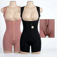 Gaine Amincissante Haute Compression Post-Opératoire Phase 2 pour Femme, Effet Ventre Plat Invisible, Style Colombien