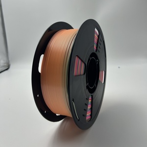 Filamento PLA Multicolor de 1.75mm y 1kg, Acabado Degradado con Brillo Suave, Marca JINCCAI, Envasado al Vacío para Impresiones Creativas Atractivas - Product Image 1
