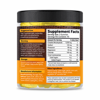 Gummies de créatine monohydrate sans sucre avec BCAA, sans caféine, pour adultes – Nutrition sportive spécifique à la gym, bonbons pour la gestion de l'énergie