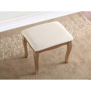 DB for Ashley Wood Ensemble coiffeuse et tabouret avec miroir réglable, design traditionnel, mobilier de chambre - Product Image 3