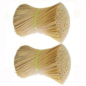 アガルバッティを作るためのナチュラルサイズ8、9、12インチの丸い竹の線香