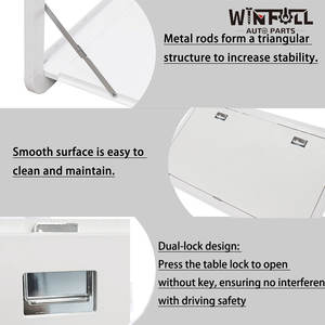 New RV Foldable Camping <b>Wall</b> <b>Mounted</b> <b>Table</b> Premium Aluminum Alloy Folding <b>Table</b> Kit for Motorhomes - Product Image 5