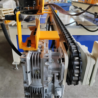 NEWEEK Machine automatique à découper les coins des palettes en bois à angle droit à 4 coins Machine à découper les coins des palettes