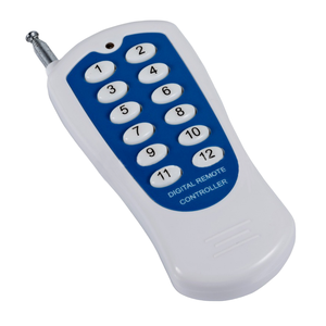 12 pulsanti 433MHz RF telecomando potente a lungo raggio di apprendimento codice per la casa <span class=keywords><strong>Garage</strong></span> gru porta luce sistema di automazione automatica - Product Image 5
