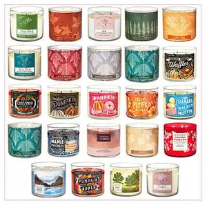 Weddells 3 Wick Candle Glass Luxury Scented Candles Soy Wax Fragrance Oils Aromatherapy Aroma BBW Candles