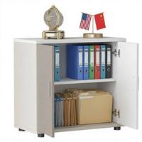 Archivador de Oficina Moderno de Madera Maciza con 4 Cajones - Diseño Modular Independiente y Duradero