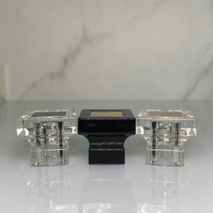 Flacone da Profumo Vuoto di Lusso in Vetro Trasparente da 100ml 50ml 30ml di Alta Qualità con Spray per <span class=keywords><strong>Olio</strong></span> Essenziale - Product Image 2