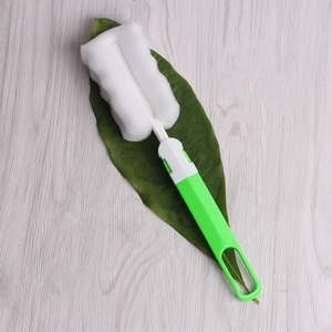 Baby Bottle Sponge Cleaning Brush <b>Set</b> with <b>Plastic</b> Handle for Coffee <b>Tea</b> Glass Cup and Straw-Eco-Friendly Household Kitchen Tool - Product Image 4