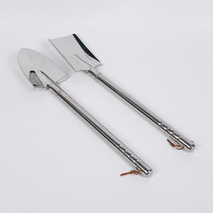 Autre pelle de jardin en acier inoxydable avec lame de 15,5 cm pour creuser et planter, utilisation en extérieur - Product Image 3