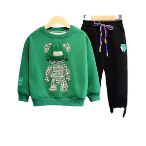 Kinderen Kleding Truien Broek Set Jongens Meisjes Jurassic World Heerschappij Sweatshirts Hooded Kids Fashion Truien Kleding Pak