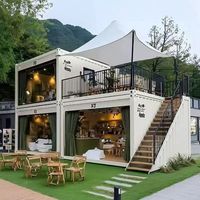 Villa préfabriquée extensible, portable et résistante aux intempéries pour habitation – Maison conteneur extensible