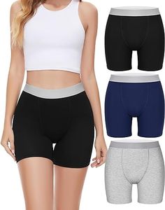<strong>High</strong> Quality Plus Size Cotton Boyshorts <strong>Underwear</strong> <strong>High</strong> <strong>Waisted</strong> Panties Women's Boxer Briefs for Women - Product Image 2