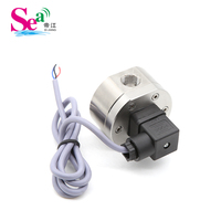 Medidor de Flujo de Combustible Diésel de Acero Inoxidable ZJ-HSM G3/8'', Medidor de Flujo de Líquido con Efecto Hall Electrónico, Medición de 40-800L/H