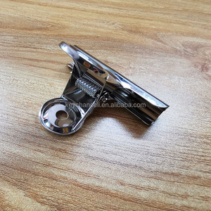 Custom Engraved Laser Logo 75mm Silver <strong>Paper</strong> <strong>Clip</strong> Jumbo Spring Clamp <strong>Large</strong> Metal Bulldog <strong>Clip</strong> for Document Newspaper Drawing - Product Image 3