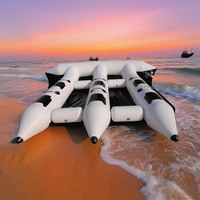 Bateau de banane gonflable de tube de poisson volant-Volant gonflable remorquable