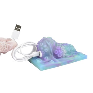 Octopus Rubs Private Parts Masturbates Climax Silicone <b>Pad</b> Adult Sex Toy Wearing Vibrating Egg <b>Bed</b> Toy - Product Image 5