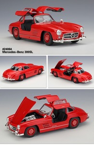Venta caliente escala 1:24 <span class=keywords><strong>300</strong></span> SL aleación Juguetes Coche modelo simulación Metal coche juguetes Diecast coche para niños adultos colección regalo - Product Image 6