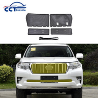 4 pièces Filet de protection anti-insectes pour calandre avant de voiture pour Toyota Land Cruiser Prado 150 FJ150 2018-2020 Accessoires