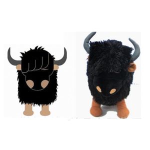 Peluche de búfalo bordado de algodón PP personalizado - Venta al por mayor de animales de peluche para cumpleaños - Product Image 2