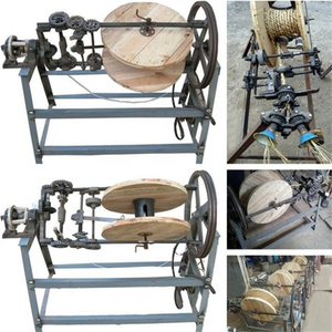 Heavy Duty Rice Straw <b>Rope</b> Braiding Machine | Factory Price Electric Fiber <b>Rope</b> Twister Maker - Product Image 6
