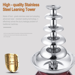 Fontaine à <span class=keywords><strong>chocolat</strong></span> électrique multicouche professionnelle Sassy Cook à basse température pour mariages, événements, restaurants, boulangeries - Product Image 6