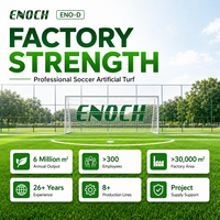 Gazon Artificiel Extérieur 50 mm en PE Vierge pour Terrains de Football, Drainage Rapide, Idéal Écoles, Vente Directe Usine pour Entrepreneurs
