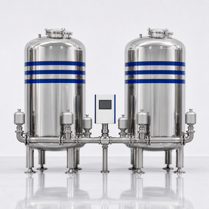 Tanque de Presión de Acero al Carbono con Filtro Mecánico de Arena de Cuarzo y Retrolavado Automático para Recolección de <span class=keywords><strong>Agua</strong></span> de <span class=keywords><strong>Lluvia</strong></span> - Product Image 2
