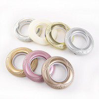 Œillets en plastique Style Rose, 1 pièce, pour rideau, œillets, anneaux, pour rideaux